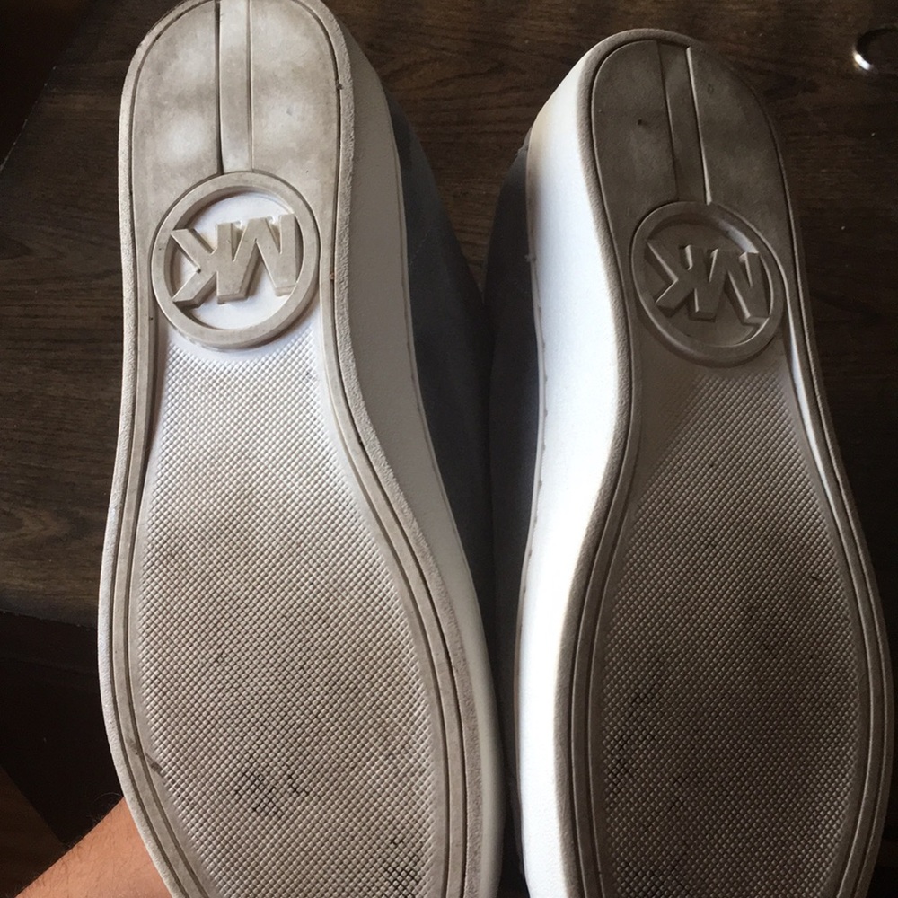 MK Blue Suede Shoes - Picture 3 of 5